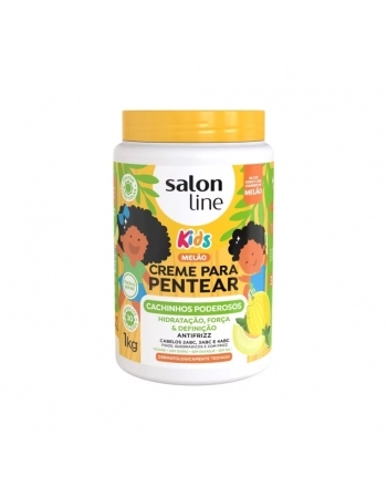 CREME PENTEAR KIDS CACHINHOS PODEROSOS MELAO 1KG SALON LINE