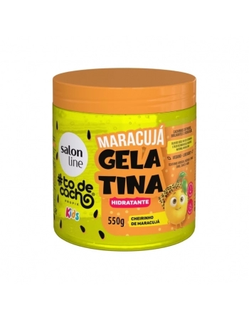 TODECACHO GELATINA KIDS CHEIRINHO MARACUJA 550G SALON LINE