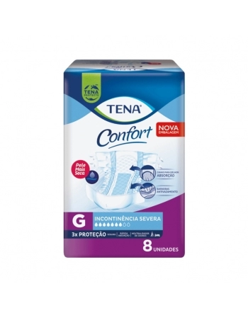 FRALDA TENA CONFORT ADULTO G 8UN ESSITY