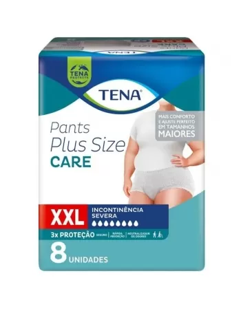 FRALDA TENA PLUS SIZE CARE 8UND XXL ESSITY