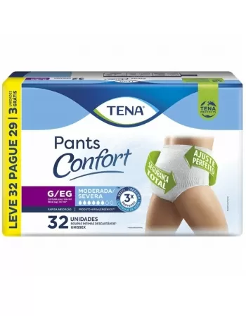 ROUPA INTIMA TENA PANTS CONFORT G/EG L32 P29 ESSITY