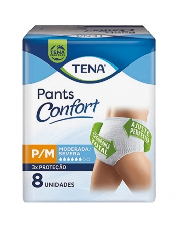 ROUPA INTIMA TENA PANTS CONFORT P/M 8UND ESSITY
