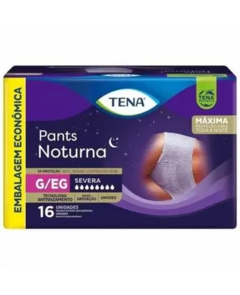 ROUPA INTIMA TENA PANTS NOTURNA G/EG L16 P14 ESSITY