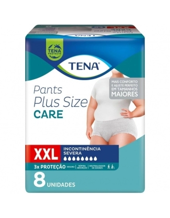 ROUPA INTIMA TENA PANTS PLUS SIZE CARE 8UND ESSITY
