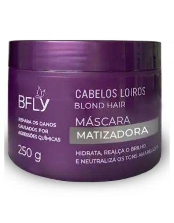 MASCARA MATIZADORA BLOND HAIR 250GR BUTTERFLY