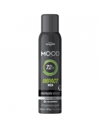 MOOD DESODORANTE AER IMPACT MEN 150ML 72H AEROFLEX