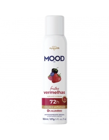 MOOD DESODORANTE AER FRUTAS VERMELHAS 150ML 72H AEROFLEX