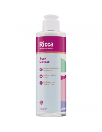 RICCA AGUA MICELAR DE COCO FUNCIONAL 200ML BELLIZ