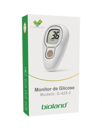 KIT MEDIDOR GLICOSE MODELO G-425-3 BIOLAND