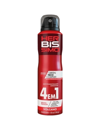 DESODORANTE AER VOLCANO 4EM1 48HRS 150ML HERBISSIMO