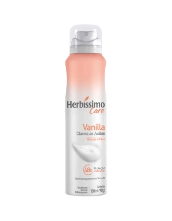 DESODORANTE AER VANILLA 48HR HERBISSIMO CARE 150ML