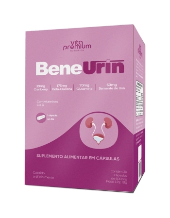 BENEURIN 600MG C/30 CAPS C/VIT C E D VITA PREMIUM