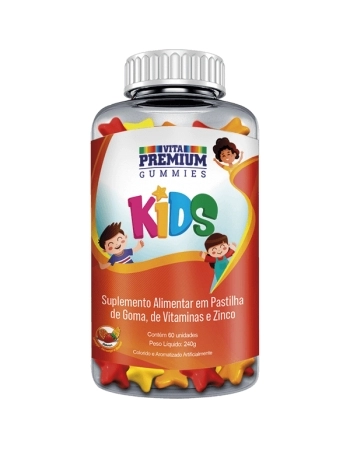 KIDS GUMMIES C/30 GOMAS ABAC/MOR/LAR VIT+ZINCO VITA PREMIUM