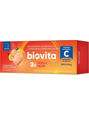 BIOVITA C TRIPLA ACAO 10CPR EFERV AIRELA