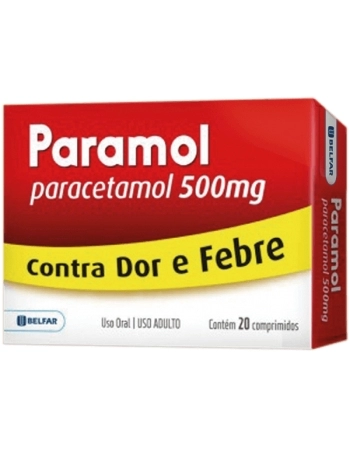 PARAMOL 500MG 20CPR