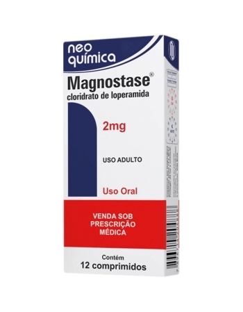 MAGNOSTASE CLORIDRATO DE LOPERAMIDA 2MG 12CPR NEO QUIMICA