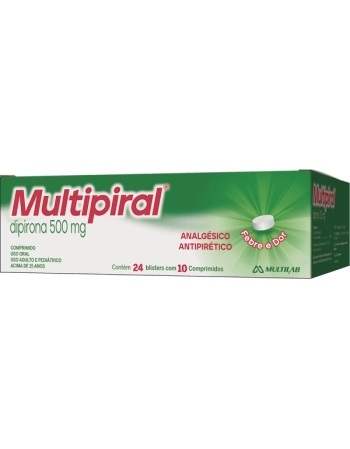 MULTIPIRAL 500MG 24X10 MULTILAB