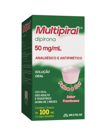 MULTIPIRAL 50MG 100ML MULTILAB