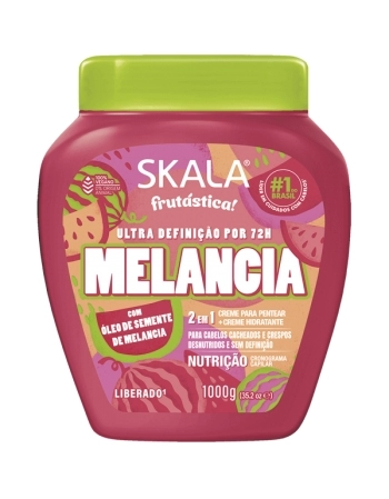 SKALA CREME DE TRATAM FRUTASTICA MELANCIA 2 EM 1 1KG