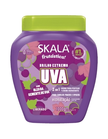 SKALA CREME DE TRATAM FRUTASTICA UVA 2 EM 1 1KG