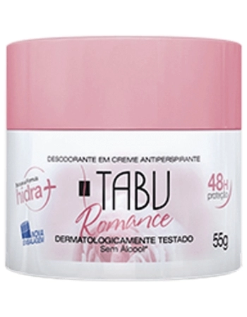 DESODORANTE CREME TABU ROMANCE 48HR 55G