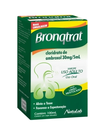 BRONQTRAT XPE AD/PED LIMAO MENTOLADO 100ML NATULAB