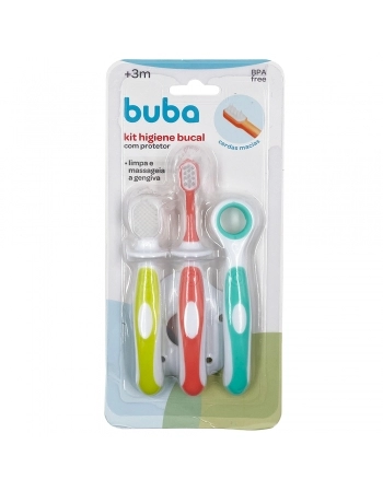 BUBA KIT HIGIENE BUCAL C/PROTETOR