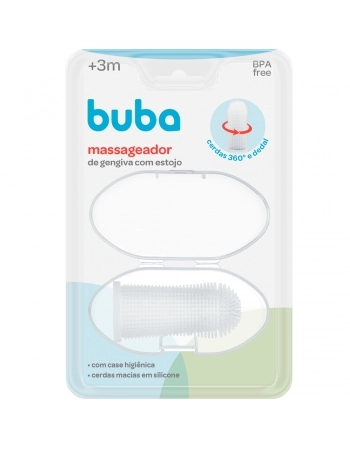 BUBA MASSAGEADOR DE GENGIVA C/ESTOJO