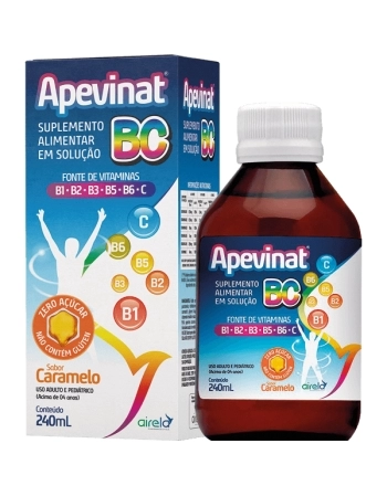 APEVINAT BC SOL CARAMELO 240ML AIRELA