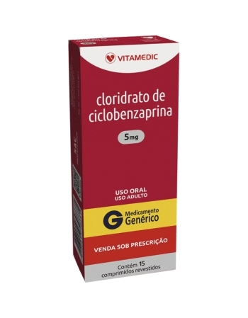 G.CICLOBENZAPRINA 5MG 15CPR VITAMEDIC