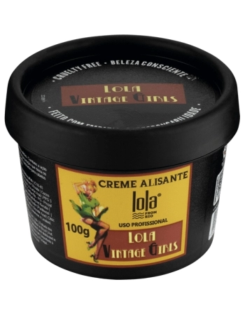 LOLA VINTAGE GIRLS CREME ALISANTE USO PROFISSIONAL 100GR