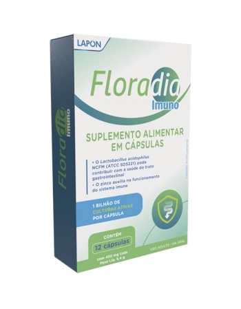 FLORADIA IMUNO 450MG 12CPS LAPON