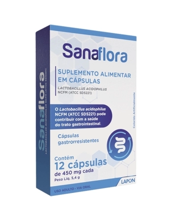 SANAFLORA 450MG 12CPS LAPON