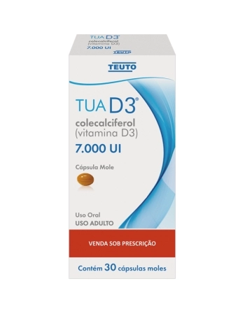 TUA D VITAMINA D3 2.000UL 30CPS MOLES TEUTO