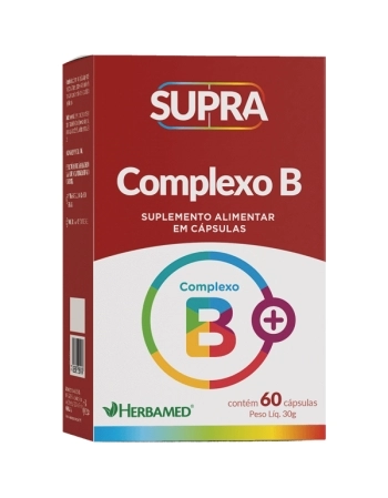 SUPRA COMPLEXO B 60CPS HERBAMED
