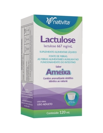 LACTULOSE AMEIXA 120ML NATIVITA