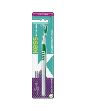 KESS ESCOVA INTERDENTAL C/3 REFIS MACIA BELLIZ