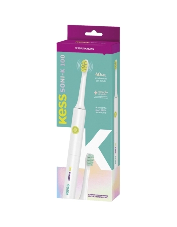 KESS ESCOVA DENTAL ELETRICA SONI-K 100 + REFIL MACIA BELLIZ
