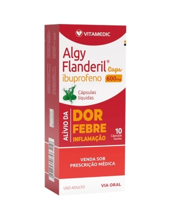 ALGY FLANDERIL 600MG 10CPS GEL VITAMEDIC