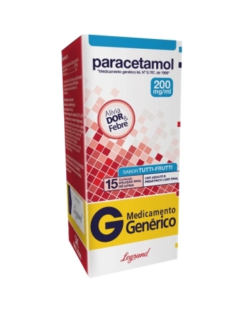 G.PARACETAMOL GTS 200MG 15ML TUTTI FRUTTI LEGRAND