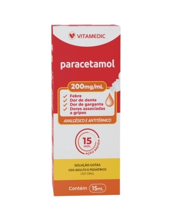 G.PARACETAMOL GTS 200MG 15ML VITAMEDIC