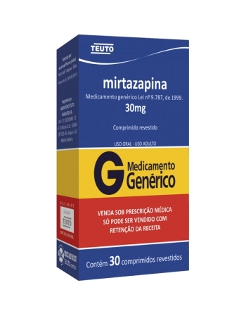 G.MIRTAZAPINA 30MG 30CPR ORODISPERCIVEL P344 TEUTO