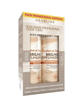 BEAUTY COLOR KIT SHAMP/CONDIC BRILHO ESPELHADO 500ML