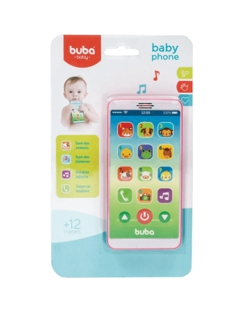 BUBA BABY PHONE ROSA