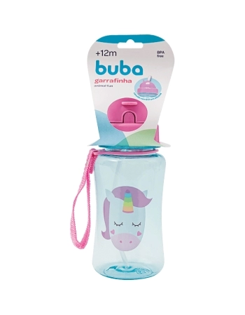 BUBA GARRAFA ANIMAL FUN UNICORNIO 350ML