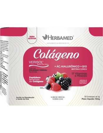 COLAGENO VERISOL FRUTAS VERMELHAS 30ENV HERBAMED