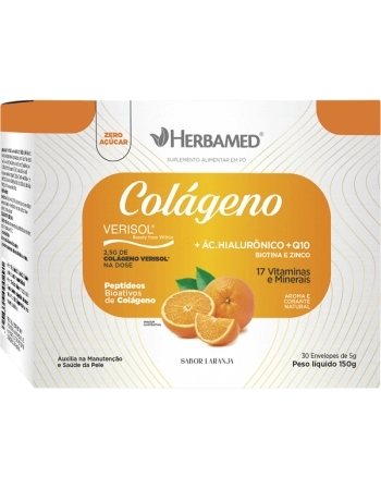 COLAGENO VERISOL LARANJA 30ENV HERBAMED