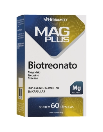MAGPLUS BIOTREONATO 60CPS HERBAMED