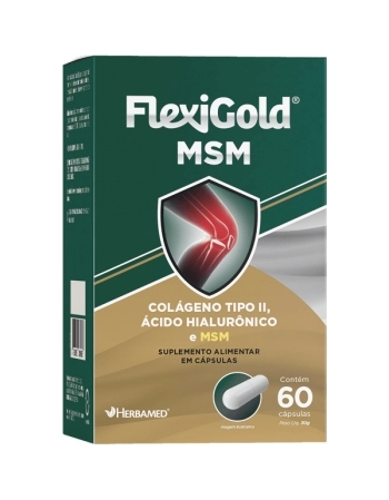 FLEXIGOLD MSM 500MG 60CPS HERBAMED