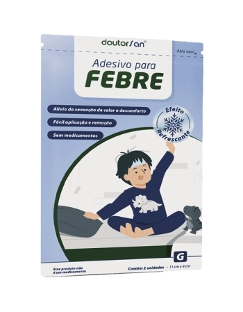 DOUTORSAN ADESIVO PARA FEBRE G 02UN SANFARMA